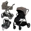 Детская коляска 3в1 Espiro Only, цвет Smokey Taupe / 2025 (Пепельный)