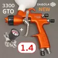 Краскопульт Sagola 3300 GTO (1.4мм) + манометр RC2, бачок 650мл, клапан нового образца