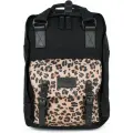 Рюкзак Himawari 188L-62 черный с леопардовым принтом