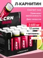 Л-карнитин 3600 SPORTTECH, цитрусовый микс, 12 шотов по 60мл, жиросжигание, похудение, сушка, энергия, выносливость