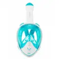 Полнолицевая маска для подводного плавания с трубкой SARGAN PLANETA OCEAN размер S-M белый/прозрачный