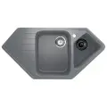 Кухонная мойка Ulgran Classic U-409-342 Графит искусственный камень встраиваемый 97 Россия