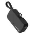Портативное зарядное устройство Momax 1-Power Mini 3 в 1 Battery Pack with USB-C Plug 5000mAh 20W - Black