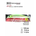 Воблер DUO Realis Jerkbait 120SP SW Limited, 120 мм, 17,9 гр, #CPA3512 Inakko Lime Chart