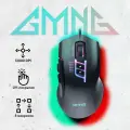Мышь GMNG XM004, игровая, оптическая, проводная, USB, черный и красный
