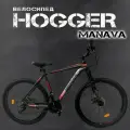 Велосипед Hogger Manava 21, черно-красный, горный MTB, 27,5