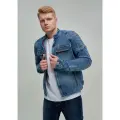 Мотокуртка INFLAME VEGAS джинс+арамид, цвет синий, размер M