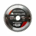 Диск пильный по ламинату METALLICA Ultra Thin 190x30/20/16х1.8х60z