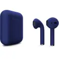 Беспроводные наушники Apple AirPods 2 Color (без беспроводной зарядки чехла), матовый синий