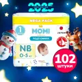 Подгузники Momi Comfort Care 102 шт. NB