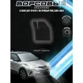 Водительский Ворсовый коврик Стандарт для Тойота / Toyota C-HR правый руль 2016-2024 Черный