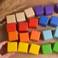 Кубики Детские Деревянные Развивающие для Малышей в Наборе Лавка Гудвина