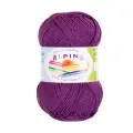 Пряжа ALPINA SLAVIC 70% вискоза, 30% шерсть 10 шт. х 50 г 140 м +- 7 м №10 фиолетовый