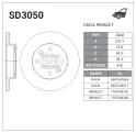 Диск Тормозной SANGSIN SD3050
