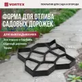 Форма для бетона VORTEX 24074 50x50, черный