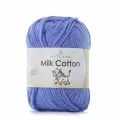Пряжа для вязания Milk Cotton Artland 4 мотка (100 м, 50 гр), цвет 20 темно-голубой