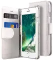 Кожаный чехол книжка Melkco для iPhone 7/8/SE 2020/SE 2022 - Wallet Book Type - белый