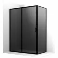 Душевой уголок Ambassador Forsa 130х100 17022219ABB-100ABB профиль Черный стекло тонированное