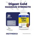 Пищеварительные ферменты Enzymedica Digest Gold, поддержка пищеварения, 21 капсул