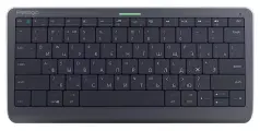 Беспроводная клавиатура Prestigio Click&Touch серый