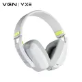 Беспроводные игровые наушники VGN VXE Siren V1, White, Bluetooth 5.3