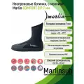 Боты для дайвинга и водных видов спорта Marlin COMFORT ZIP 7 мм 39, черный