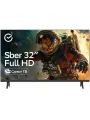 Телевизор Sber Салют ТВ SDX-32F3112, 32, LED, FULL HD, Салют ТВ, черный