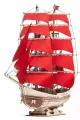 Сборная модель из дерева Lemmo Корабль с парусами Секрет Океана