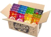 Упаковка из 25 штук Гренки Фишка ассорти 120г
