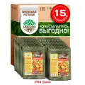 Курица с овощным рагу Готовое блюдо в реторт-пакете ТМ Кронидов. Консерва Набор 15 шт. по 250 г