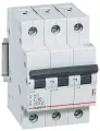 Автоматический выключатель Legrand RX3, 3 полюса, 63A, 4,5kA, тип C, ширина 3 DIN-модуля