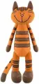 Мягкая игрушка Кот рыжий Полосатик , 33 см