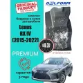 Коврики для автомобиля Lexus RX IV (2015-2022) Premium (EVA 3D) в cалон
