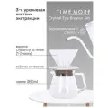 Набор Timemore Crystal Eye Brewer Set: воронка Crystal Eye 01 white + сервер 360 мл.