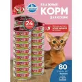 Консервированный влажный корм, Farmina N&D Quinoa, Н&Д для кошек с Киноа, для профилактики МКБ Фармина 80 г - 24 шт