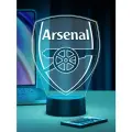 Ночник Футбольный Клуб Арсенал - FC Arsenal. Подарок болельщику — декор в комнату фаната футбола с клубной символикой, любимыми игроками и духом Лиги чемпионов и больших турниров.