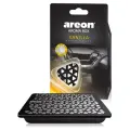 AREON Ароматизатор для автомобиля Box Vanilla ABC06 70 г ваниль черный