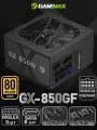 Блок питания для ПК 850W 80+ Gold ATX GAMEMAX GX-850GF Черный 120мм 20+4pin 2*4+4pin(CPU) 4*6+2pin(PCI-E) 6*SATA 3*MOLEX