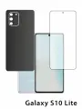 Защитная пленка на экран + задняя панель для Galaxy S10 Lite, виниловая пленка на телефон, бронепленка