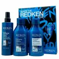 Redken набор шампунь 300 мл + кондиционер 300 мл + Extreme Anti Snap Крем для сильно поврежденных волос 250мл
