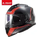 Оригинальный мотоциклетный шлем LS2 FF800 Ls2 STORM, анфас, двойная линза, мото Capacete с противотуманной наклейкой, casco moto XXL, 5