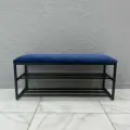 Банкетка в прихожую для обуви 100х35х45 см STEEL MEBEL (БПЧ-5)