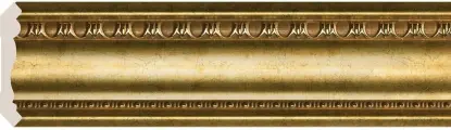 Багет Cosca Карниз 80, античное золото. Набор 6шт.