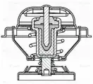 Термостат Для А/М Ssangyong Actyon/Kyron (05-)/Rexton (06-) 2.0D/2.7D (85°С) (Термоэл.) (Lt 1745) LUZAR арт. lt-1745