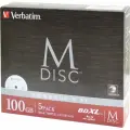 Диски чистые Verbatim Blu-ray M-DISC BDXL 2-6X, 100GB, Slim Case, 5 PACK, branded