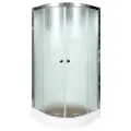 Душевая кабина Deto D01S (100x100x220) низкий поддон, стекло матовое