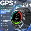 HUAWEI GPS умные часы для мужчин, Black Steel B 2A, GPS SmartWatch