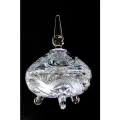 Конфетница с крышкой хрустальная 25 см. 2 пр. (конфетница + крышка) Denise Crystal Bohemia