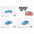 Машинка MINI GT 1/64 Porsche 901 1963 Quickblau Packaging Diecast Scale Model Car