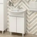 Тумба под раковину без столешницы Onika Милтон 55 напольная, белая